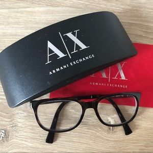 Tortoiseshell Armani Exchange glasses